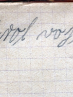 Autograf Karola Wójciaka "Heródka", archiwum Muzeum im. Władysława Orkana w Rabce-Zdroju
